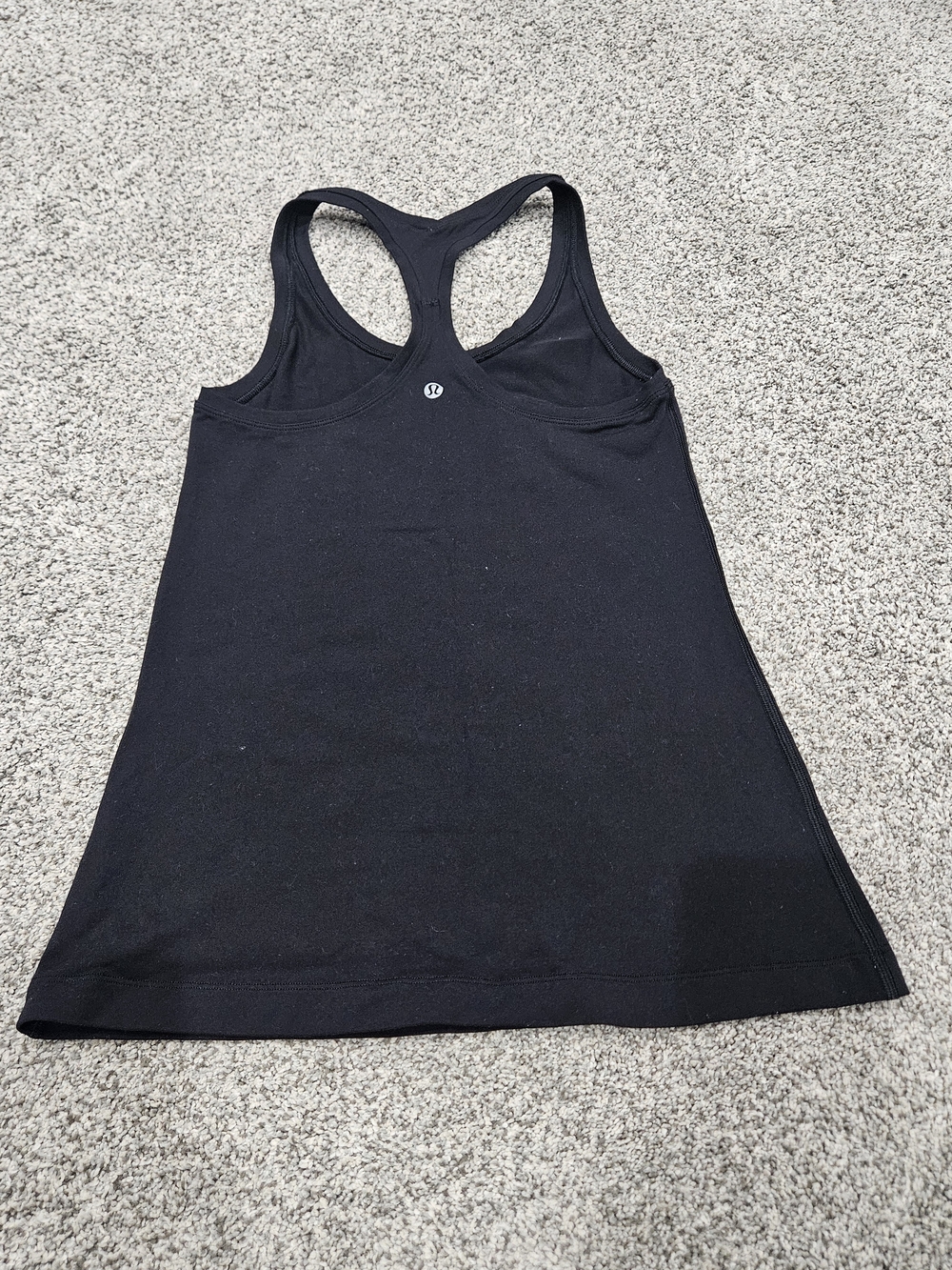 lululemon athletica Black Racerback Tank Top